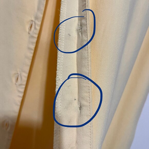 Freeport Studio LL Bean Womens VTG Button Front Maxi Dress 18 Cottage Prairie - Picture 6 of 8